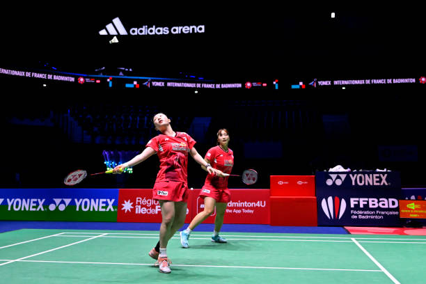 羽毛球场单打与双打划线图绘制区别详解